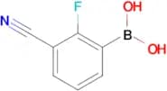 (3-Cyano-2-fluorophenyl)boronic acid