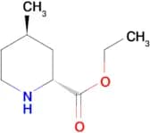Ethyl (2R,4R)-4-methyl-2-piperidinecarboxylate