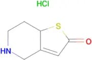 5,6,7,7a-Tetrahydrothieno[3,2-c]pyridine-2(4H)-one hydrochloride