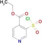 Ethyl 3-(chlorosulfonyl)isonicotinate