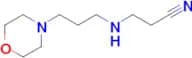 3-(3-Morpholinopropylamino)propanenitrile