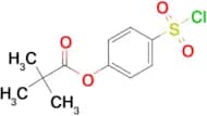 4-(Chlorosulfonyl)phenyl pivalate
