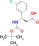 (R)-3-tert-Butoxycarbonylamino-3-(3-fluorophenyl)propionic acid