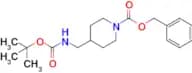 1-N-Cbz-4-N-(Boc-aminomethyl)piperidine