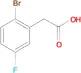 2-Bromo-5-fluorophenylacetic acid