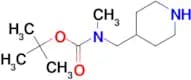tert-Butyl methyl(piperidin-4-ylmethyl)carbamate