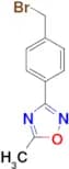 3-(4-(Bromomethyl)phenyl)-5-methyl-1,2,4-oxadiazole