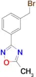 3-(3-(Bromomethyl)phenyl)-5-methyl-1,2,4-oxadiazole