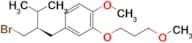 2-(3-Methoxypropoxy)-4-((R)-2-(bromomethyl)-3-methylbutyl)-1-methoxybenzene