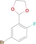 2-(5-Bromo-2-fluorophenyl)-1,3-dioxolane