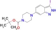 Tert-Butyl 4-(3-iodo-1H-indazol-6-yl)piperazine-1-carboxylate