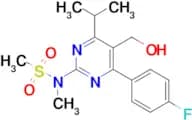 4-(4-Fluorophenyl)-6-isopropyl-2-[(N-methyl-N-methylsufonyl)amino]pyrimidine-5-yl-methanol