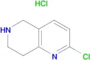 2-Chloro-5,6,7,8-tetrahydro-1,6-naphthyridine hydrochloride