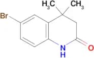 6-Bromo-3,4-dihydro-4,4-dimethylquinolin-2(1H)-one