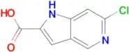 6-Chloro-1H-pyrrolo[3,2-c]pyridine-2-carboxylic acid