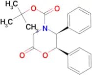 tert-Butyl (2R,3S)-(-)-6-oxo-2,3-diphenyl-4-morpholinecarboxylate