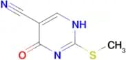 4-Hydroxy-2-(methylthio)pyrimidine-5-carbonitrile