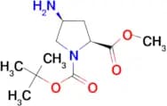 (2S,4S)-1-tert-Butyl 2-methyl 4-aminopyrrolidine-1,2-dicarboxylate