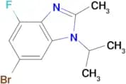 6-Bromo-4-fluoro-1-isopropyl-2-methyl-1H-benzo[d]imidazole