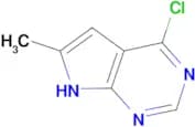 4-Chloro-6-methyl-7H-pyrrolo[2,3-d]pyrimidine