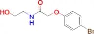 2-(4-Bromophenoxy)-N-(2-hydroxyethyl)acetamide