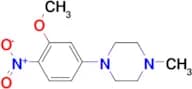 1-(3-Methoxy-4-nitrophenyl)-4-methylpiperazine
