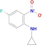 N-Cyclopropyl-4-fluoro-2-nitroaniline