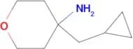 4-(Cyclopropylmethyl)tetrahydro-2H-pyran-4-amine