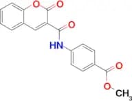 Methyl 4-(2-oxo-2H-chromene-3-amido)benzoate