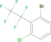 1-Bromo-3-chloro-2-(perfluoroethyl)benzene