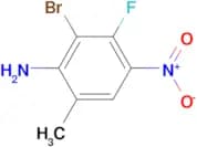 2-Bromo-3-fluoro-6-methyl-4-nitroaniline