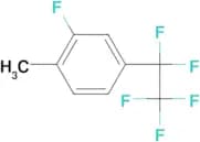 2-Fluoro-1-methyl-4-(1,1,2,2,2-pentafluorethyl)-benzene