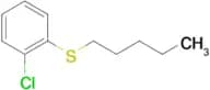 2-Chlorophenyl pentyl sulfide
