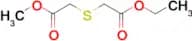Ethyl 2-[(2-methoxy-2-oxoethyl)sulfanyl]acetate