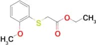 Ethyl 2-(2-methoxyphenyl)sulfanylacetate