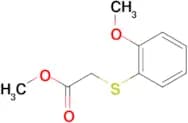 Methyl 2-[(2-methoxyphenyl)sulfanyl]acetate