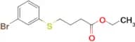 Ethyl 4-[(3-bromophenyl)sulfanyl]butanoate