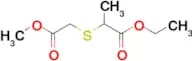 Ethyl 2-[(2-Methoxy-2-oxoethyl)sulfanyl]propanoate
