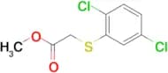 Methyl 2-[(2,5-dichlorophenyl)sulfanyl]acetate