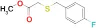 Methyl [(4-fluorobenzyl)sulfanyl]acetate