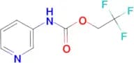2,2,2-Trifluoroethyl N-(pyridin-3-yl)carbamate