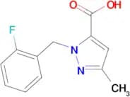 1-(2-Fluorobenzyl)-3-methyl-1H-pyrazole-5-carboxylic acid