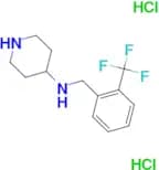 N-[2-(Trifluoromethyl)benzyl]piperidin-4-amine dihydrochloride