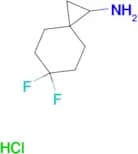6,6-Difluorospiro[2.5]octan-1-amine hydrochloride