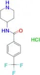 N-(Piperidin-4-yl)-4-(trifluoromethyl)benzamide hydrochloride
