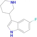 5-Fluoro-3-(piperidin-3-yl)-1H-indole