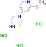 1-(2-Methoxypyridin-4-yl)piperazine trihydrochloride