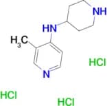 3-Methyl-N-(piperidin-4-yl)pyridin-4-amine trihydrochloride