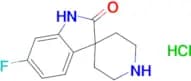 6-Fluoro-1,2-dihydrospiro[indole-3,4'-piperidine]-2-one hydrochloride
