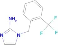 1-[2-(Trifluoromethyl)benzyl]-1H-imidazol-2-amine